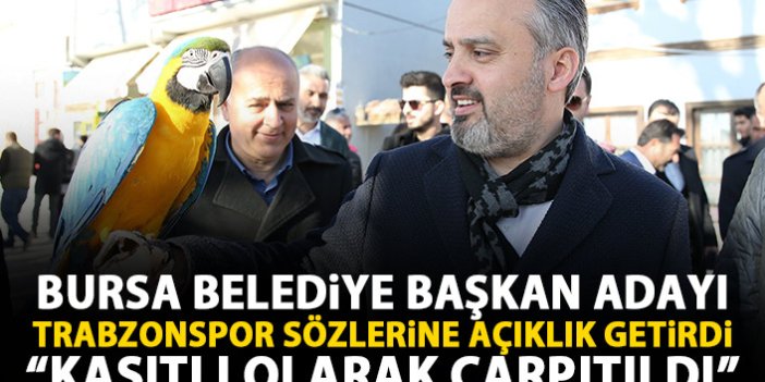 Bursa Belediye Başkan Adayı Aktaş: Trabzonspor sözlerim yanlış anlaşıldı