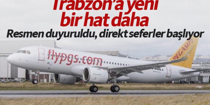 Trabzon'dan Amman'a direkt uçuş başlıyor