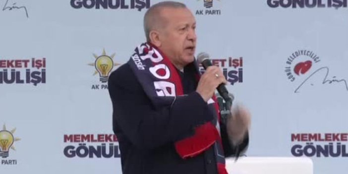 Erdoğan "Milli İradenin tecelli ettiği yer sandıktır