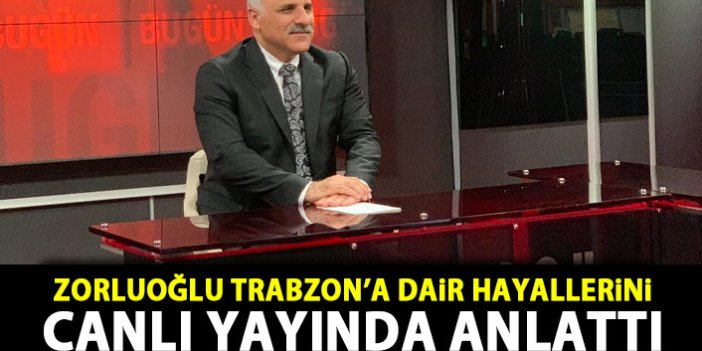 Murat Zorluoğlu Trabzon'a dair hayallerini canlı yayında paylaştı!