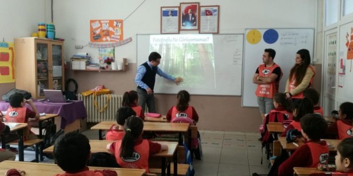 Ahmet Saka İlkokulu Ağaç Kardeşliği projesine kabul edildi