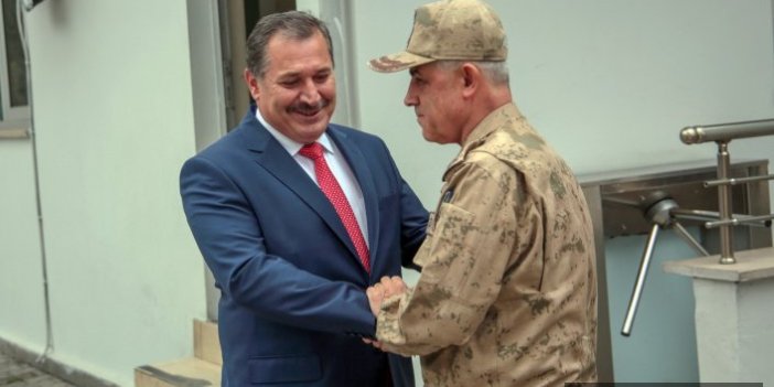 Jandarma Genel Komutanı Arif Çetin’den Çevik’e ziyaret