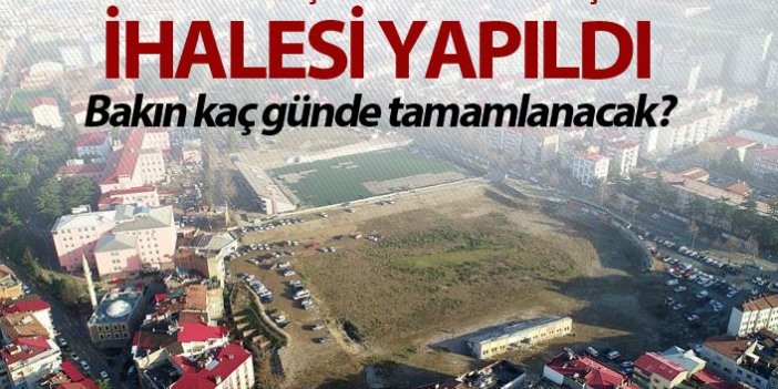 Trabzon ve Akçaabat Millet Bahçeleri için ihale yapıldı