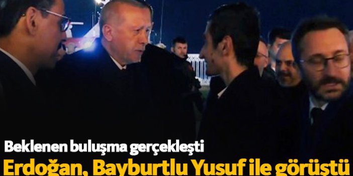 Bayburtlu Yusuf , Cumhurbaşkanı Erdoğan ile buluştu