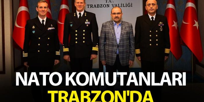 NATO Komutanları Trabzon'da