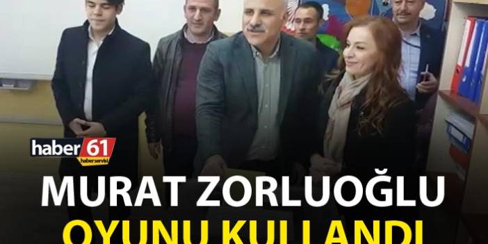 Murat Zorluoğlu oyunu kullandı. 31 Mart 2019