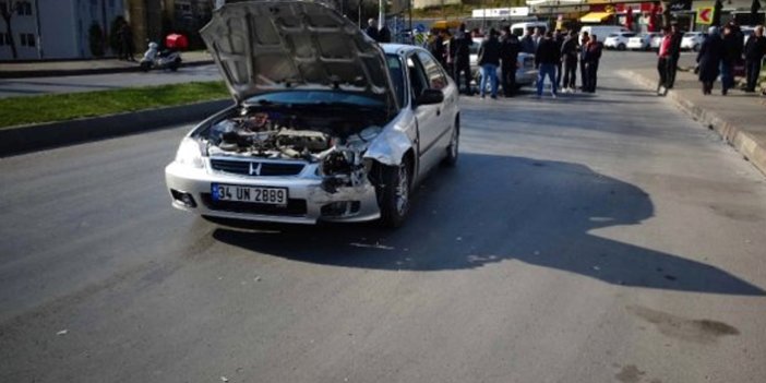Kartal'da trafik kazası: 1 yaralı