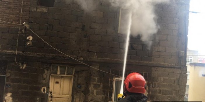 Fatsa'da ev yangını