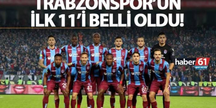 Trabzonspor'un rakibi Antalyaspor! İşte ilk 11'ler