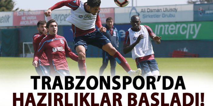 Trabzonspor, Bursaspor maçı hazırlıklarına başladı