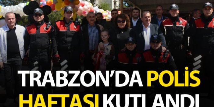 Trabzon’da Polis haftası kutlandı