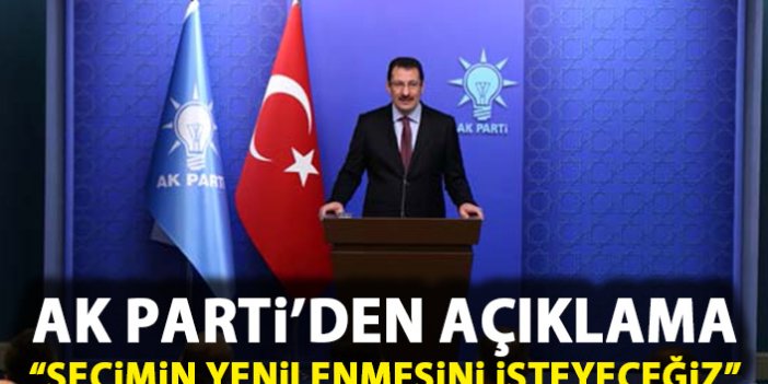 Son Dakika! AK Parti İstanbul'da seçimin yenilenmesini isteyecek