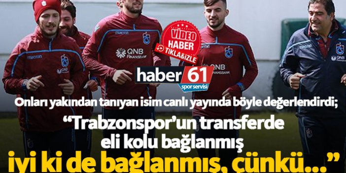"Trabzonspor'da gençlerin performansı daha yüzde 50'lerde"