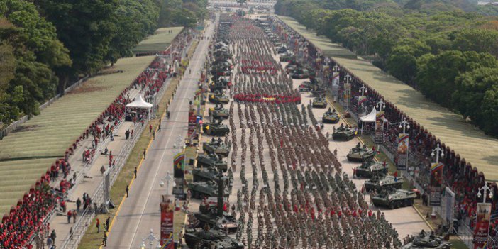 Venezuella'da milis gücü sayısı arttı