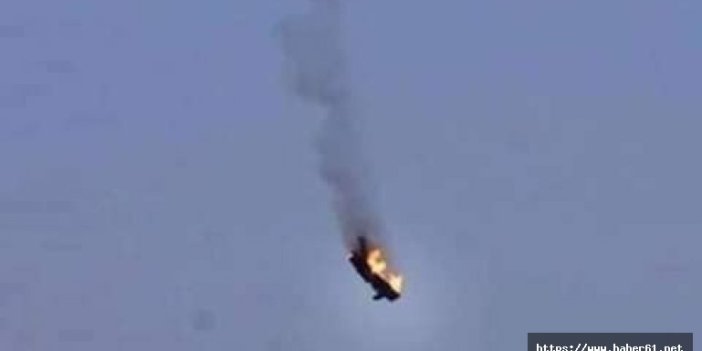 Libya'da askeri uçak düştü