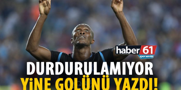 Trabzonspor’da Nwakaeme durdurulamıyor!