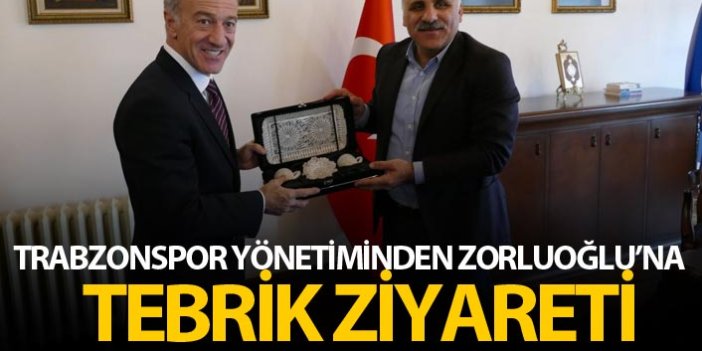 Trabzonspor yönetiminden Zorluoğlu'na tebrik ziyareti
