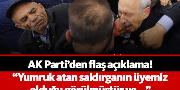 AK Parti'den flaş açıkalama: O saldırgan üyemiz çıktı, disipline sevkedildi