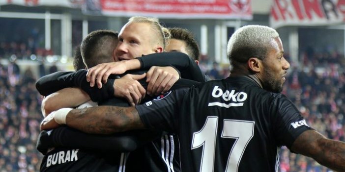 Beşiktaş Sivas'ı yendi
