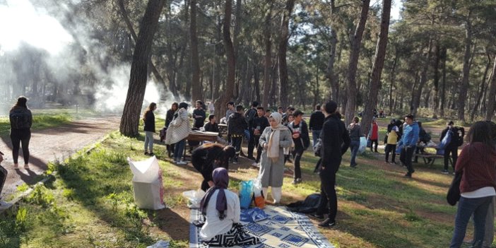 Kepez'de YKS öğrencilerine motivasyon arttırmak için piknik
