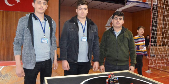 Trabzon’da robot ligi müsabakaları yapıldı