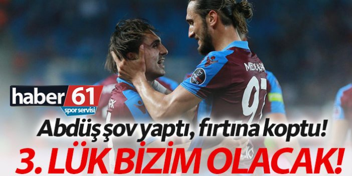 Trabzonspor Kayserispor'u mağlup etti