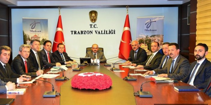 Trabzon Valiliği'nde turizm toplantısı