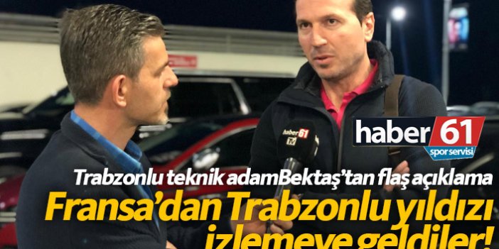 Fransız kulübü Trabzonsporlu yıldızı izleyecek!