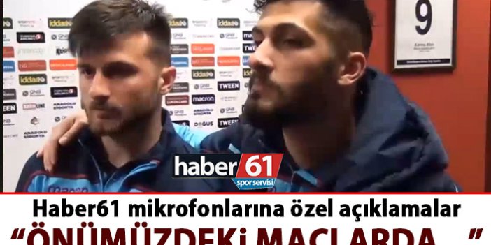 Kamil Ahmet ve Murat Cem’den tek açıklama: Önümüzdeki maçlara…