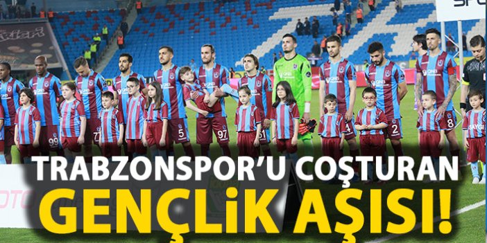 Trabzonspor'u gençleri coşturuyor!