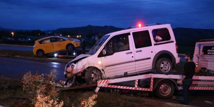 Sivas'da Trafik kazası: 8 yaralı