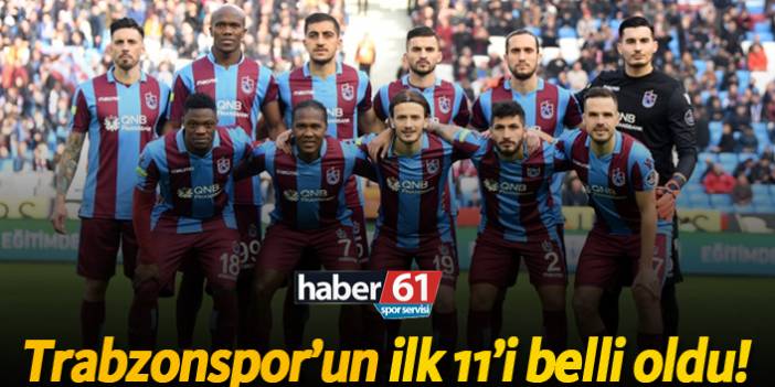 Süper Lig'de 32. hafta! Trabzonspor'un rakibi Atiker Konyaspor! İlk 11'ler belli oldu!