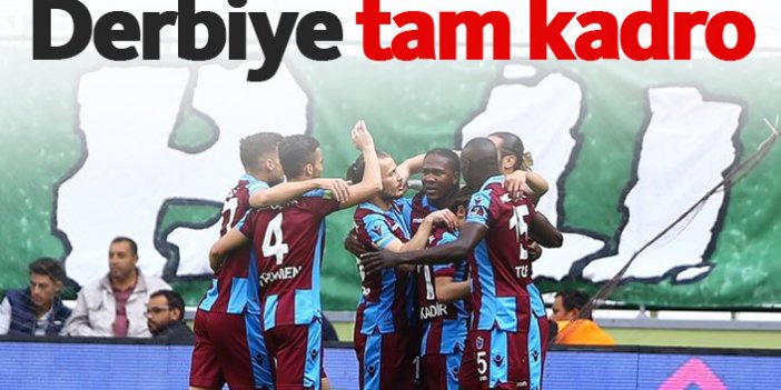 Trabzonspor derbi öncesi fire vermedi