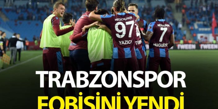 Trabzonspor fobisini yendi