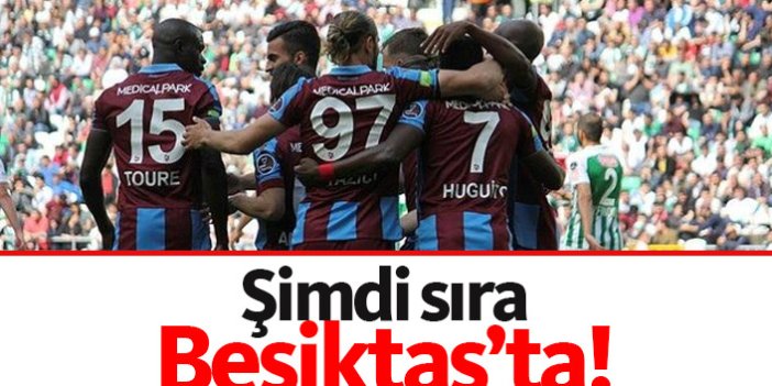 Trabzonspor'da gözler Beşiktaş maçında