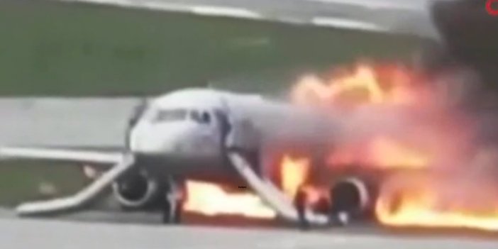 41 kişinin öldüğü uçak kazasının görüntüleri ortaya çıktı!