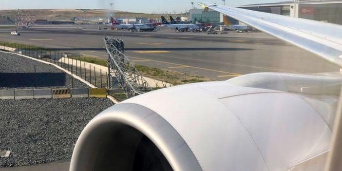 İstanbul Havalimanı'nda talihsiz kaza