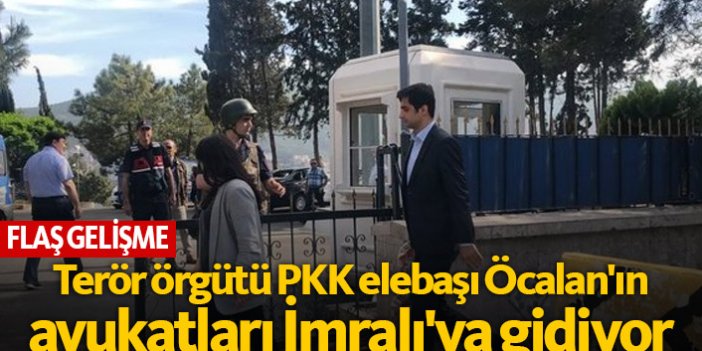 PKK elebaşı Abdullah Öcalan'ın avukatları İmralı'ya gidiyor