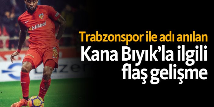 Trabzonspor ile adı anılan Kana Bıyık'la ilgili flaş gelişme!