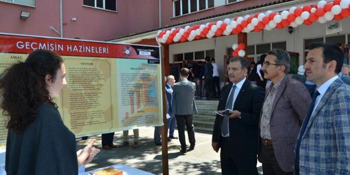 Trabzon Fen Lisesi TÜBİTAK Bilim Fuarı göz kamaştırdı