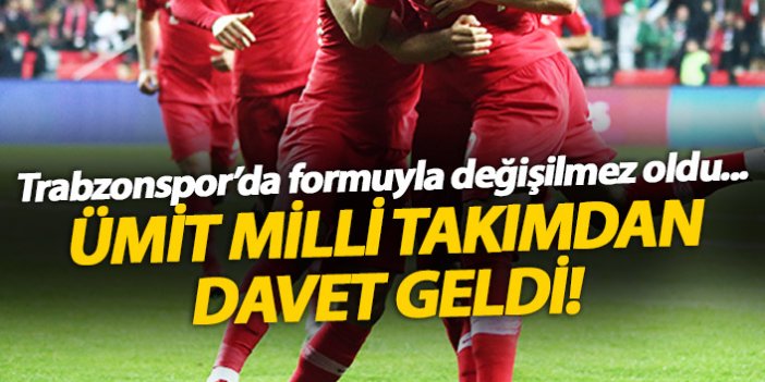 İki Trabzonsporlu'ya milli takım daveti!