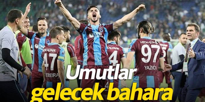Trabzonspor gelecek için umut verdi