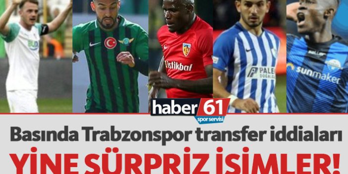 Trabzonspor transfer haberleri - 28.05.2019