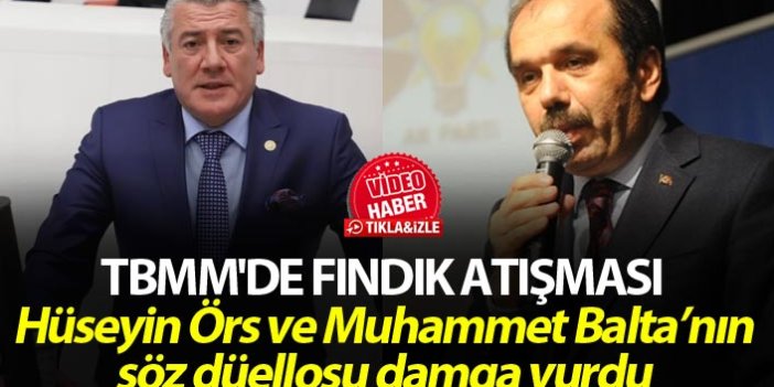 TBMM'de Fındık atışması - Hüseyin Örs ve Muhammet Balta...