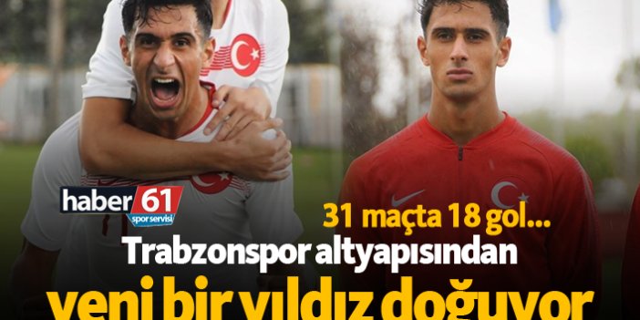 Trabzonspor altyapısından yeni bir yıldız doğuyor!