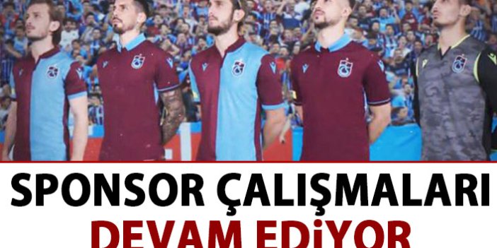Trabzonspor'da sponsor arayışı devam ediyor