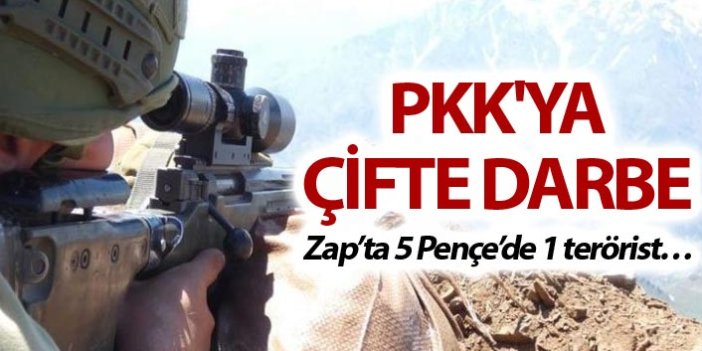PKK'ya çifte darbe
