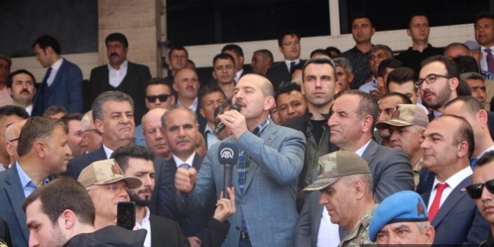  İçişleri Bakanı Süleyman Soylu Şırnak'ta vatandaşlarla bayramlaştı