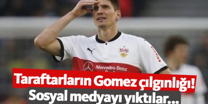 Trabzonsporlu taraftarların Gomez çılgınlığı