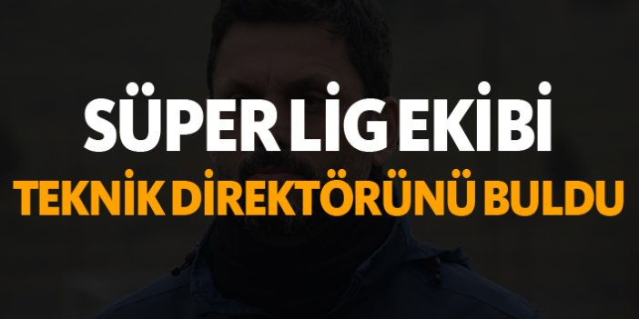 Süper Lig ekibi yeni teknik direktörünü buldu!